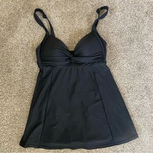 Venus Swimsuit St Tropez Dress One Piece Sz 6 Black Control Lining Molded cup